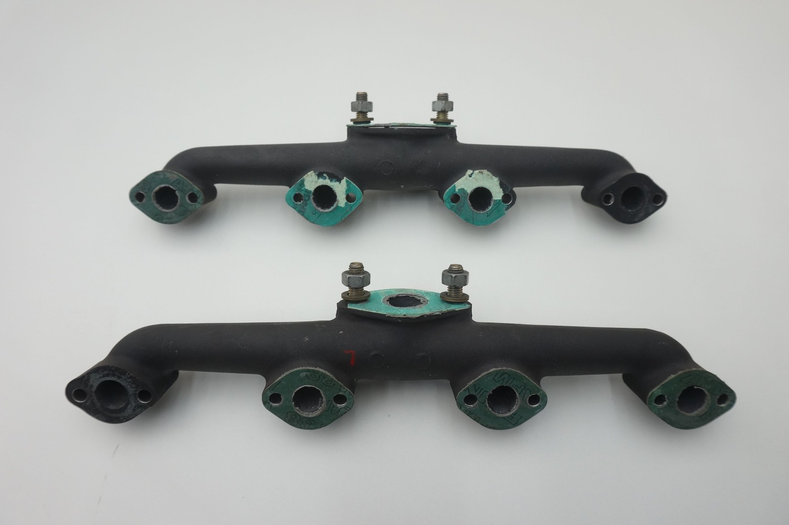 Set 2 Coolant Water Pipe Manifold OEM 116967 138852 Ferrari 348 Challenge 1995