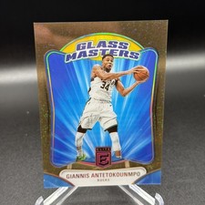 2023-24 Donruss Elite - Glass Masters Giannis Antetokounmpo #3 Gold /10