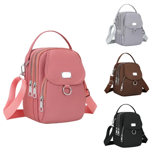 Multifunctional Small Handbag Crossbody Bag Shoulder Bag With Multiple Pockets