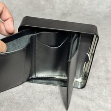 New Mens Carhartt Genuine Leather Wallet Trif...