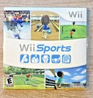 Wii Sports Nintendo Wii 2006 Cardboard Sleeve Video Game Complete Manuel RARE