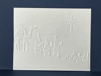 Cuttlebug Three Wise Men Three Kings Embossing Folder