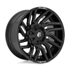 20 Inch Black Wheels Rim Fuel Typhoon D776 Dodge Ram 1500 Truck 5x5.5 Lug 20x9