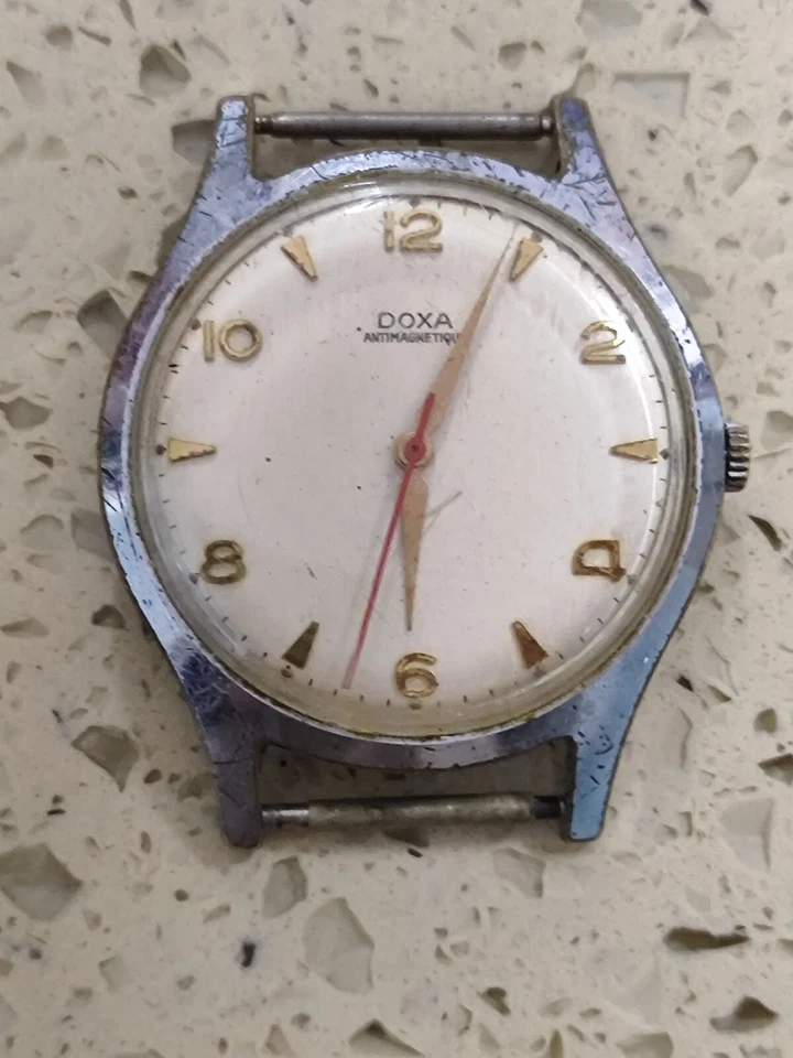 Movimiento Doxa Antimagnético 1942 Vintage cal 1147 36 mm Funcionamiento Necesita servicio Foto 2 de 4