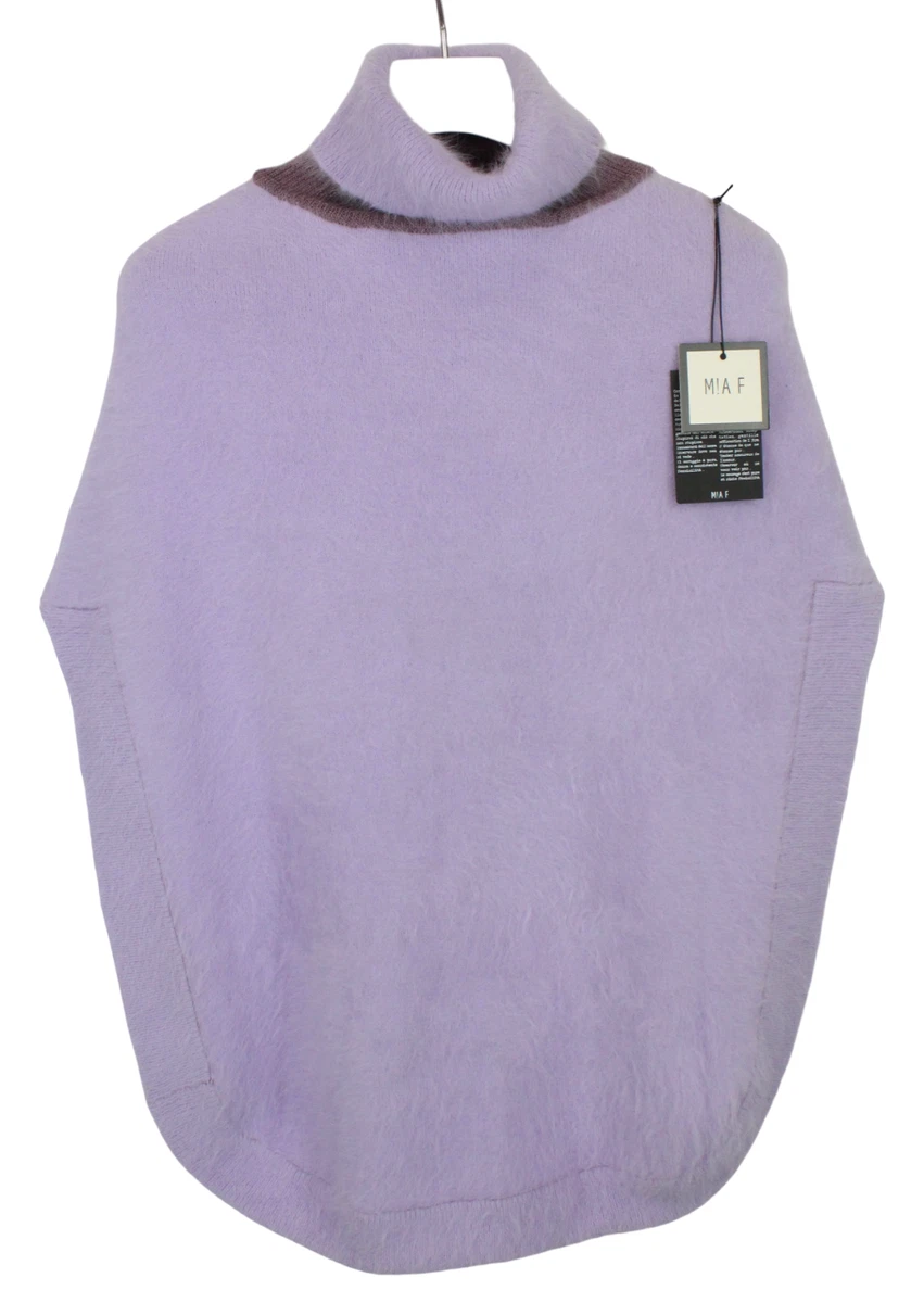 Pull Tunique En Angora YESSICA - Couleur Violet - Taille M - Occasion En Parfait état
