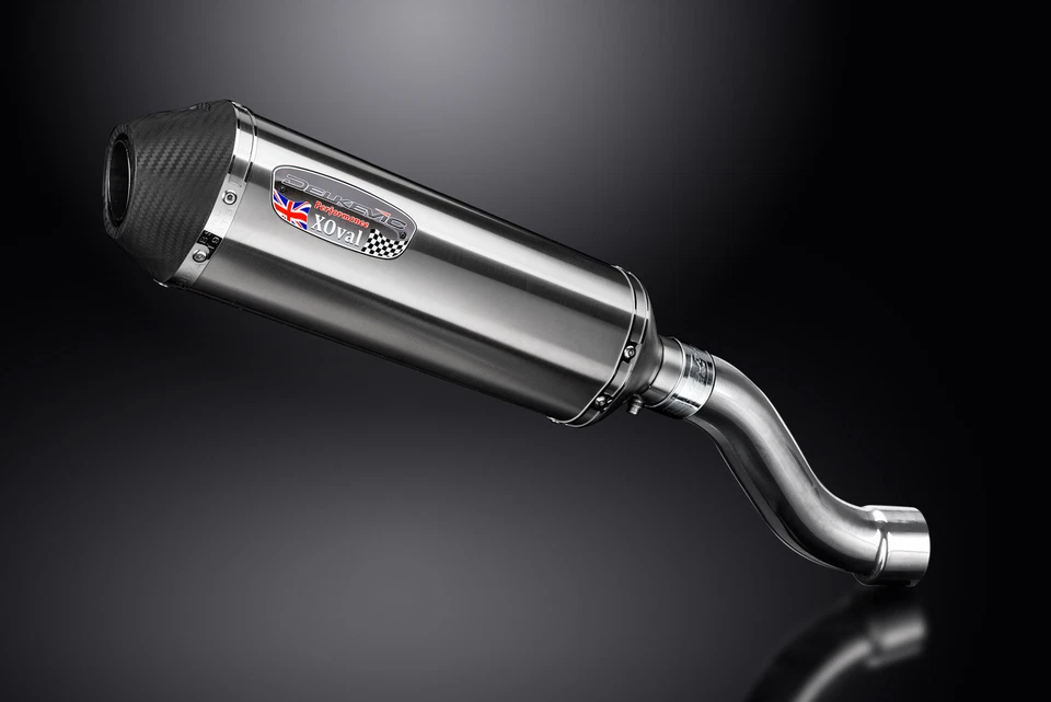 Глушитель выхлопной системы Ducati Monster 1200 & 821 2014-20 Slip On 13,5 дюйма X-Oval нержавеющая сталь - Изображение 4 из 4