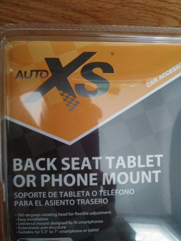 Universal Car Headrest Mount Holder Back Seat for Phone Tablet Samsung FAM - Image 2 of 2