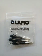 Harrows Alamo Short 1/4 BSF Dart Shafts (Black )Large quantity, price negotiable