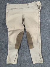 Tailored Sportsman Trophy Hunter Breeches Side Zip 30R Tan Vintage
