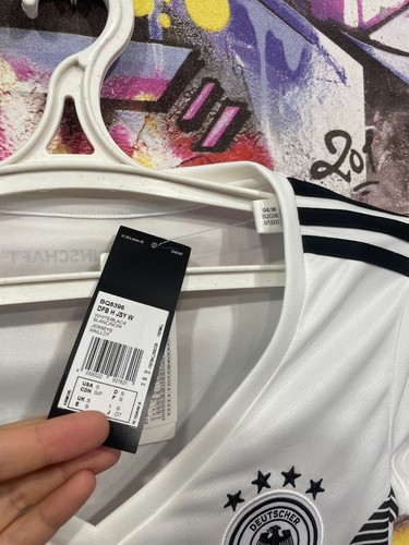 Germany 2018 2019 Home Football Shirt Soccer Jersey World Cup Adidas Womens S - Picture 3 of 14