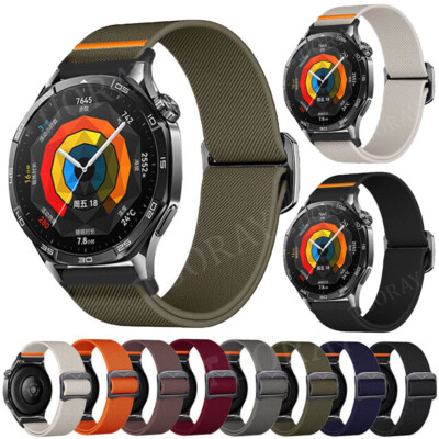 For Huami Amazfit GTS GTR 4 3 3 2 Pro 2E 42 47mm Elastic Nylon Strap Watch Band