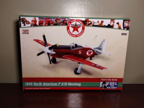 Texaco 1945 North American P-51D Mustang Diecast Airplane First In The Series - Picture 1 of 12