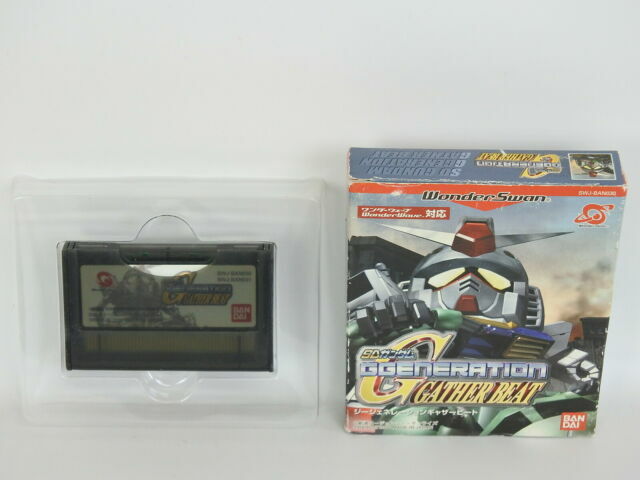 Sd Gundam G Generation Gather Beat Wonderswan 00 For Sale Online Ebay