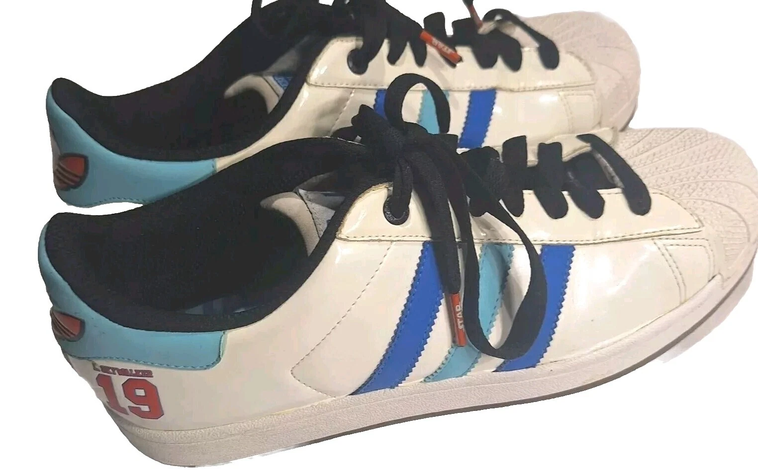 Patent Leather Striped Casual Shoes for Men