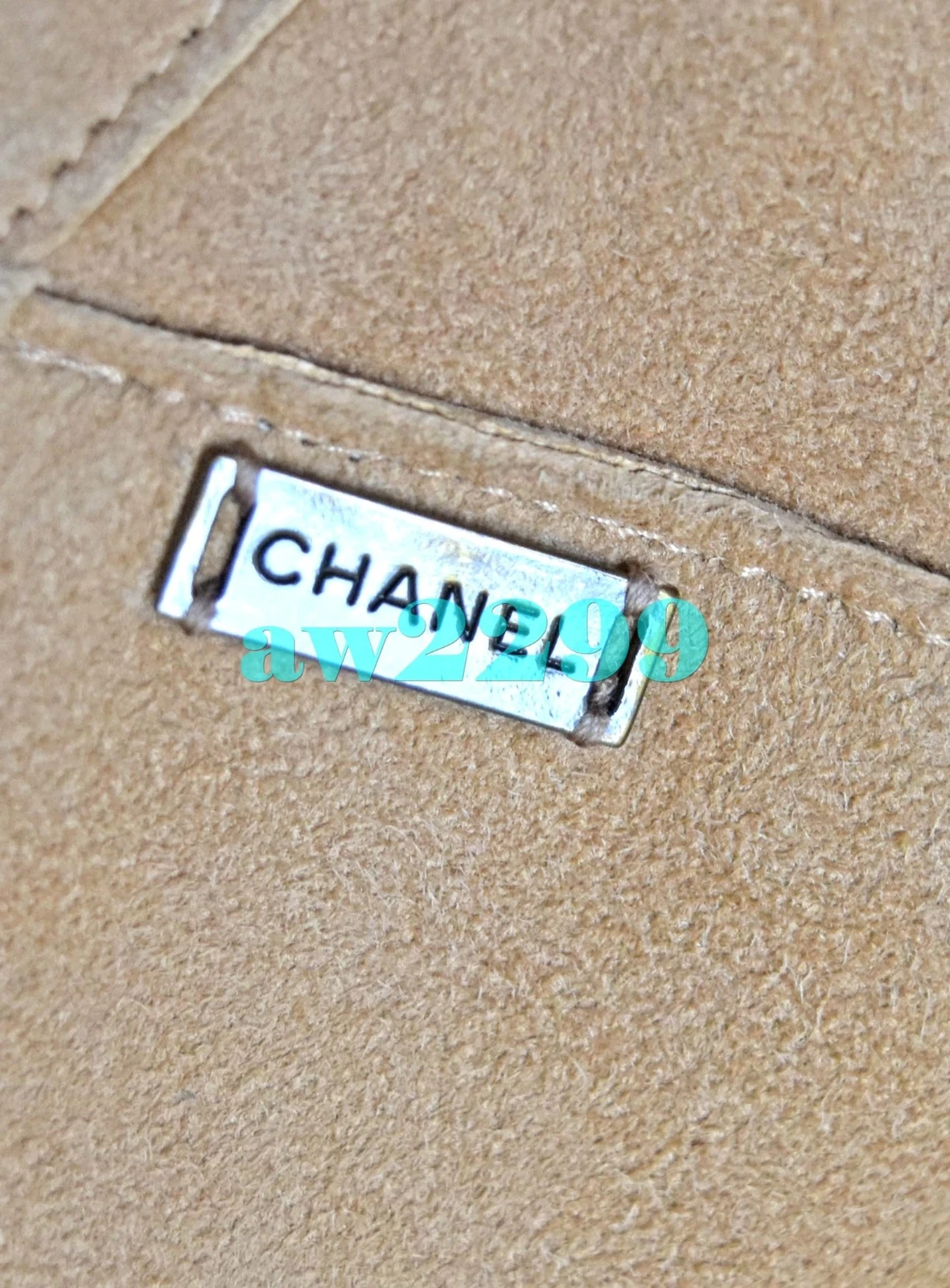 GIACCA CHANEL VINTAGE 99A GONNA & CROP WRAP PELLE SCAMOSCIATA BLAZER 38