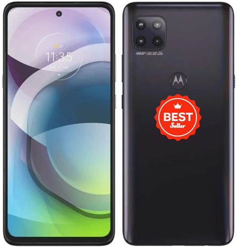 Motorola Moto One 5G Ace XT2113 Verizon 64GB Volcanic Gray Smartphone Good B+ US - 第 1/3 張圖片