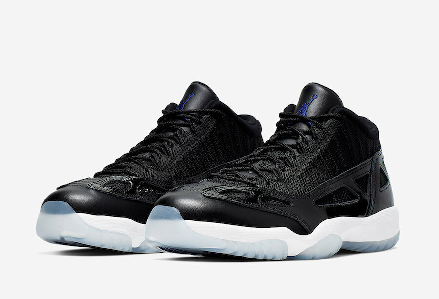 all black space jam jordans