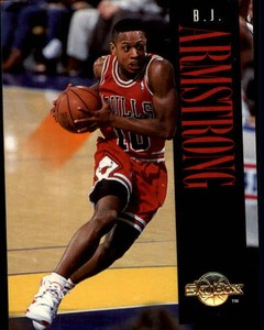 1994 Skybox Premium Basketball B.J. Armstrong #21