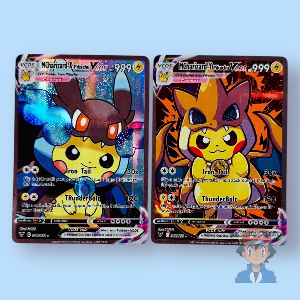 pokemon pikachu cosplay cards Poncho-Wear Pikachu #230/XY-P EXTENDED ART – Raycardza main image 0