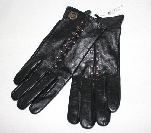 michael kors gloves leather