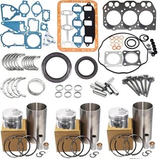 3TNA72 3TNA72UJ Engine Overhaul Piston Rebuild Kit For Yanmar Tractor