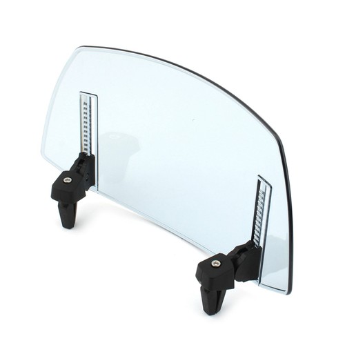 Motorcycle Adjustable Windscreen Spoiler Air Deflector Wind Protection Universal - Bild 9 von 10