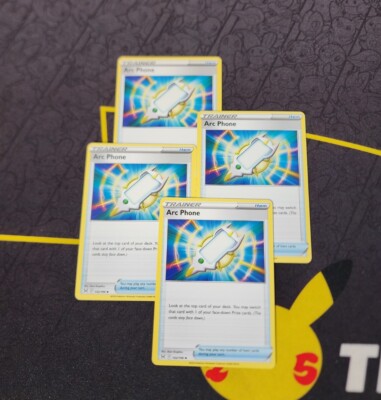 4x Pokemon TCG Arc Phone 152/196 Lost Origin Uncommon NM/M Playset | eBay