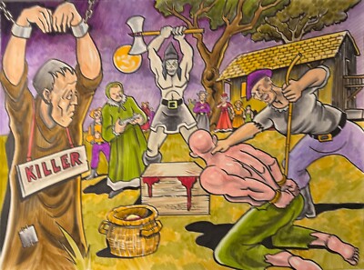 KILLER   ** MIKE BENNETT'S  ORIGINAL  ART   (2025) 02/03/25