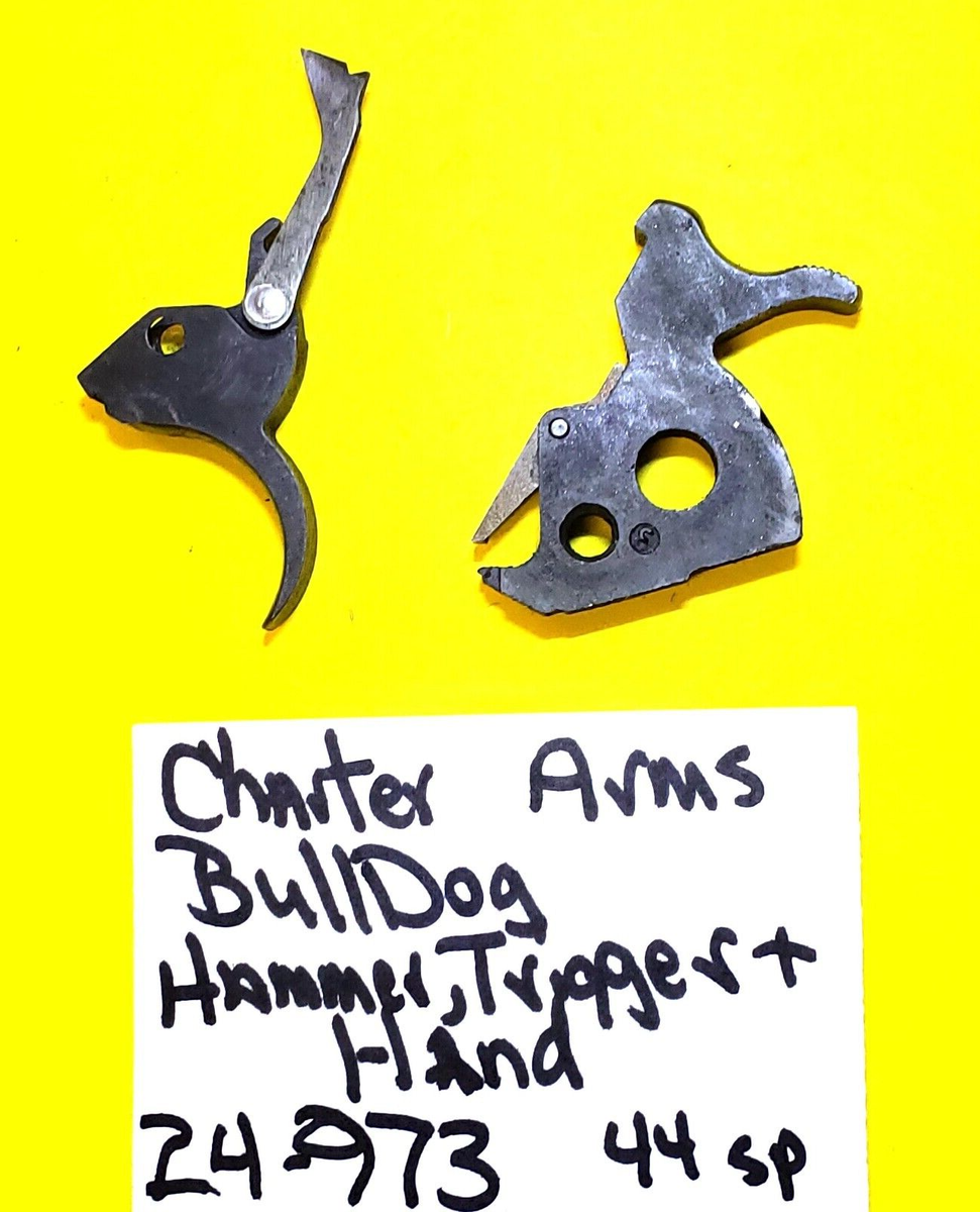 Charter Arms 2000 Bulldog 44 SPECIAL Parts Blued HAMMER TRIGGER Charter Arms 2000 Bulldog 44 SPECIAL Parts Blued HAMMER TRIGGER