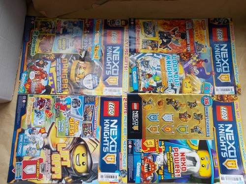 LEGO NEXO MAGAZINE PACKS *NO LEGO* NEW KNIGHTS COMICS POSTERS PUZZLES GAMES PICK - Picture 11 of 48