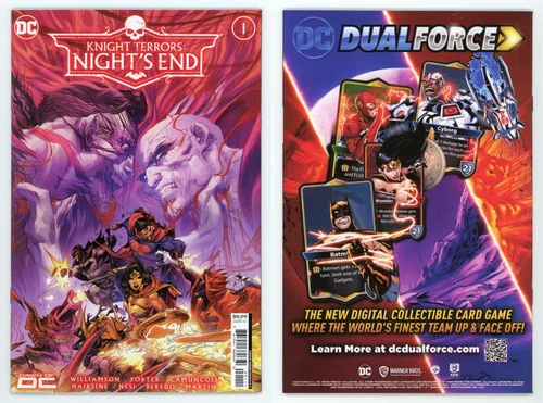 Knight Terrors Night's End #1 NM+ 9.6 HI GRADE 1st app Dr Hate One-Shot 2023 DC