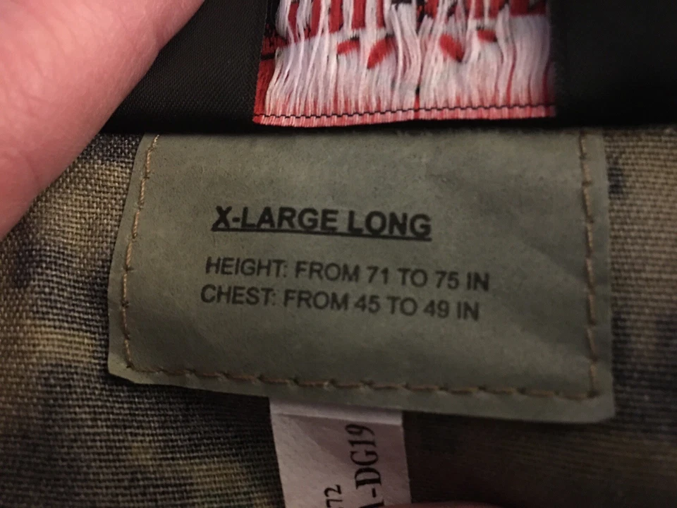 3 PC - TRU-SPEC Camouflage Uniform Size XL LONG Pants-Shirt And Hat 7 3/4 - Image 4 of 4