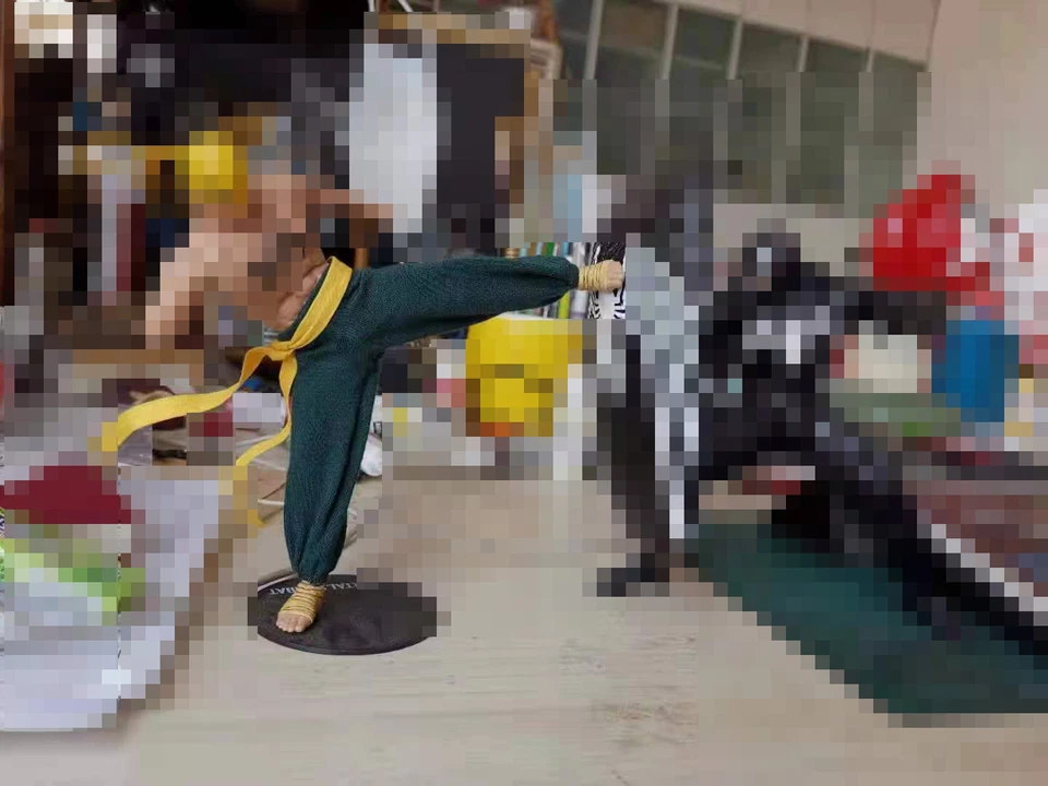 Железный кулак Дэнни Рэнд 1/12 брюки + ремень наряд модель фигурка аксессуар в наличии - Изображение 4 из 4