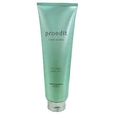 Lebel Pro Edit Care Works Treatment Soft Fit Plus 250ml Cream White 250ml  x 1 