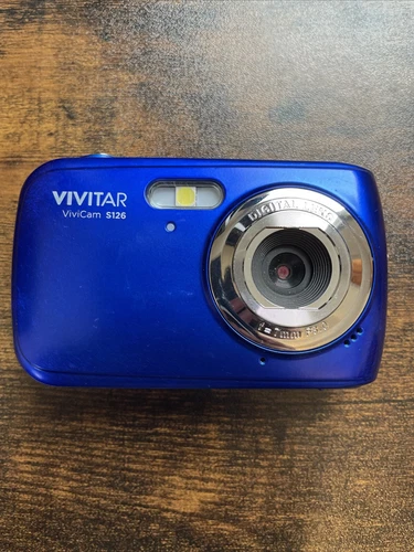 Vivitar ViviCam S126 Digital Camera Point And Shoot Tested Works
