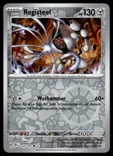 Registeel 125/191 Uncommon Surging Sparks Pokemon Reverse Holo quasi nuovo italiano