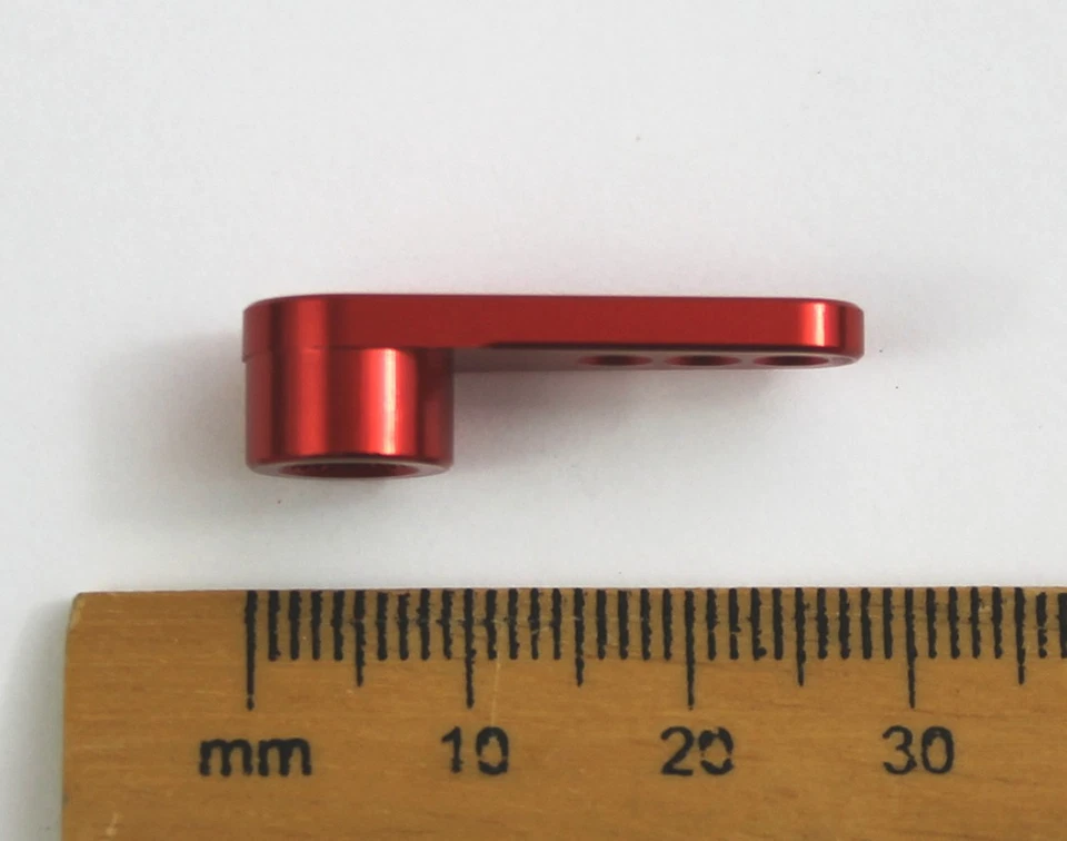 Black Servo Horn/Arm 25 Teeth/Tooth 25T Aluminium for Futaba RC Buggy/Plane - Image 4 of 4