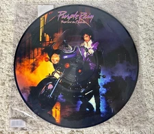 LP Purple Rain (Picture Disc) by Prince & the Revolution Fast Shipping