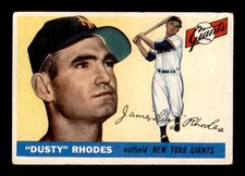 1955 Topps #1 Dusty Rhodes   VG X2638922