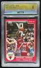 1984-85 Star Michael Jordan Rookie RC #101 Bulls MBA 6