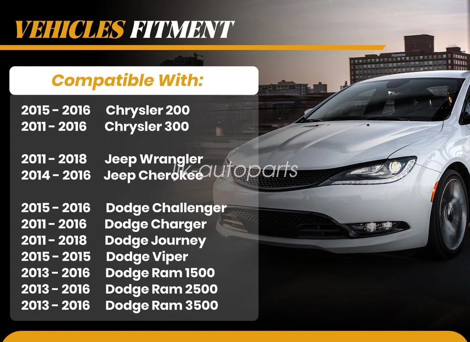 Sensor de corriente de batería 4692269AI para Dodge Challenger Charger Wrangler Ram 1500 Foto 3 de 4