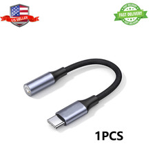 USB-C to 3.5mm AUX Adapter Type-C Audio Jack Headphone Cable Converter
