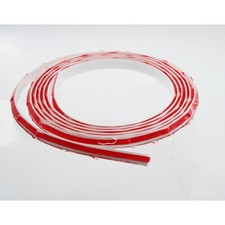 Flexible Trim Caulk Strip Self-Adhesive Molding for Baseboard Floor White