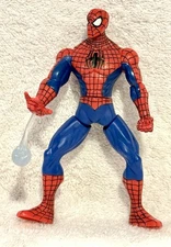 Marvel Web Battlers Spider-Man Launchin' Web 6" Action Figure 2010 Hasbro 