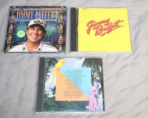 3 JIMMY BUFFET CDs Meet Me All the Great Hits Songs you know by Heart