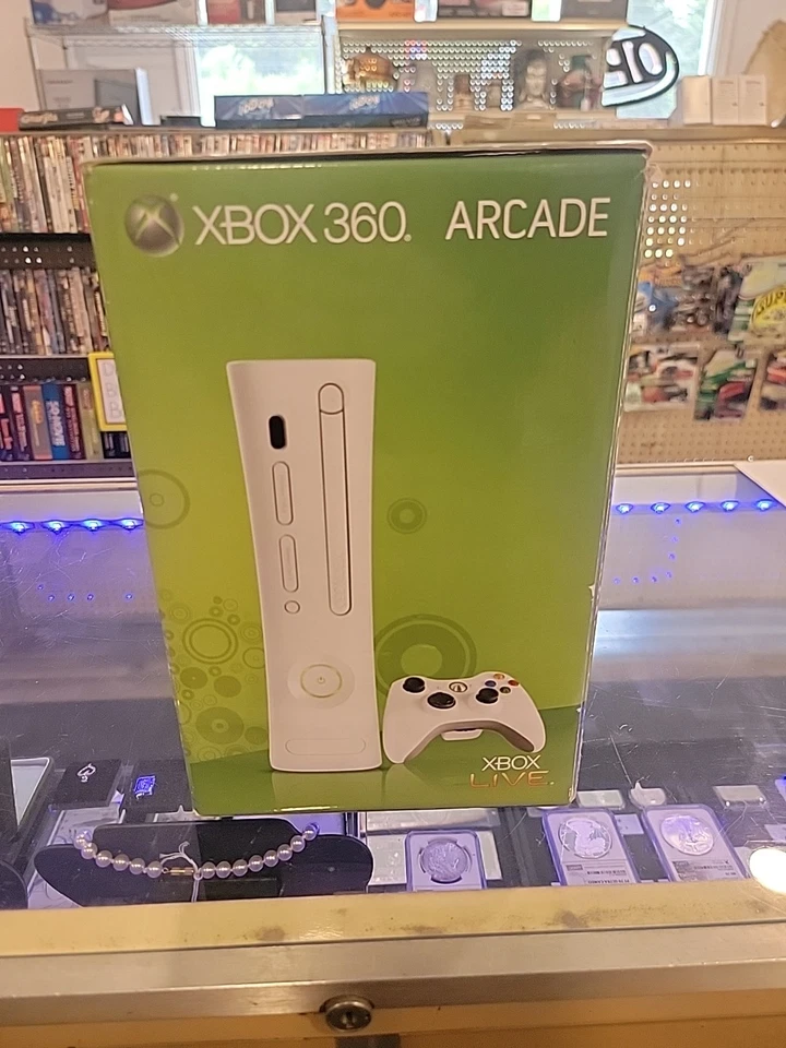 Paquete Microsoft Xbox 360 Arcade - Blanco - SELLADO DE FÁBRICA Foto 4 de 4