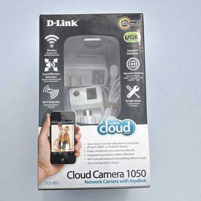 D-Link Cloud Camera 1050 DCS-931L Wi-Fi Indoor IP Cam Motion/Sound mydlink 480p