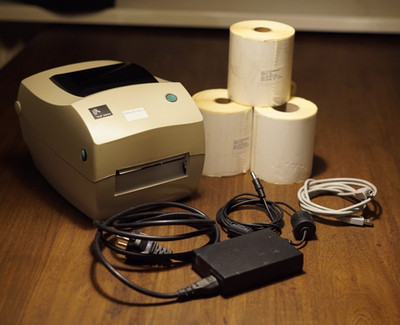 Zebra TLP 2844 Ettiketen Drucker USB