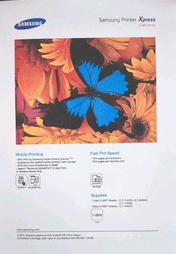 SAMSUNG Xpress C480W Farblaser Drucker WLAN - Bild 6 von 9