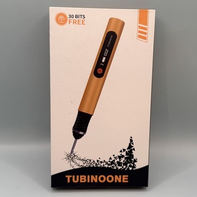 TUBINOONE Cordless Rotary Tool Kit Mini Grinder Engraver Pen with 30 Bits